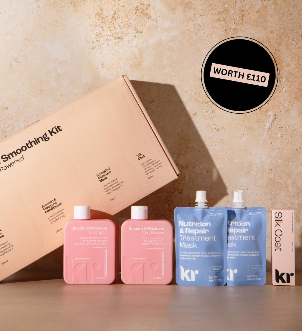 The Home Smoothing Kit inc Free Scalp Brush worth £14