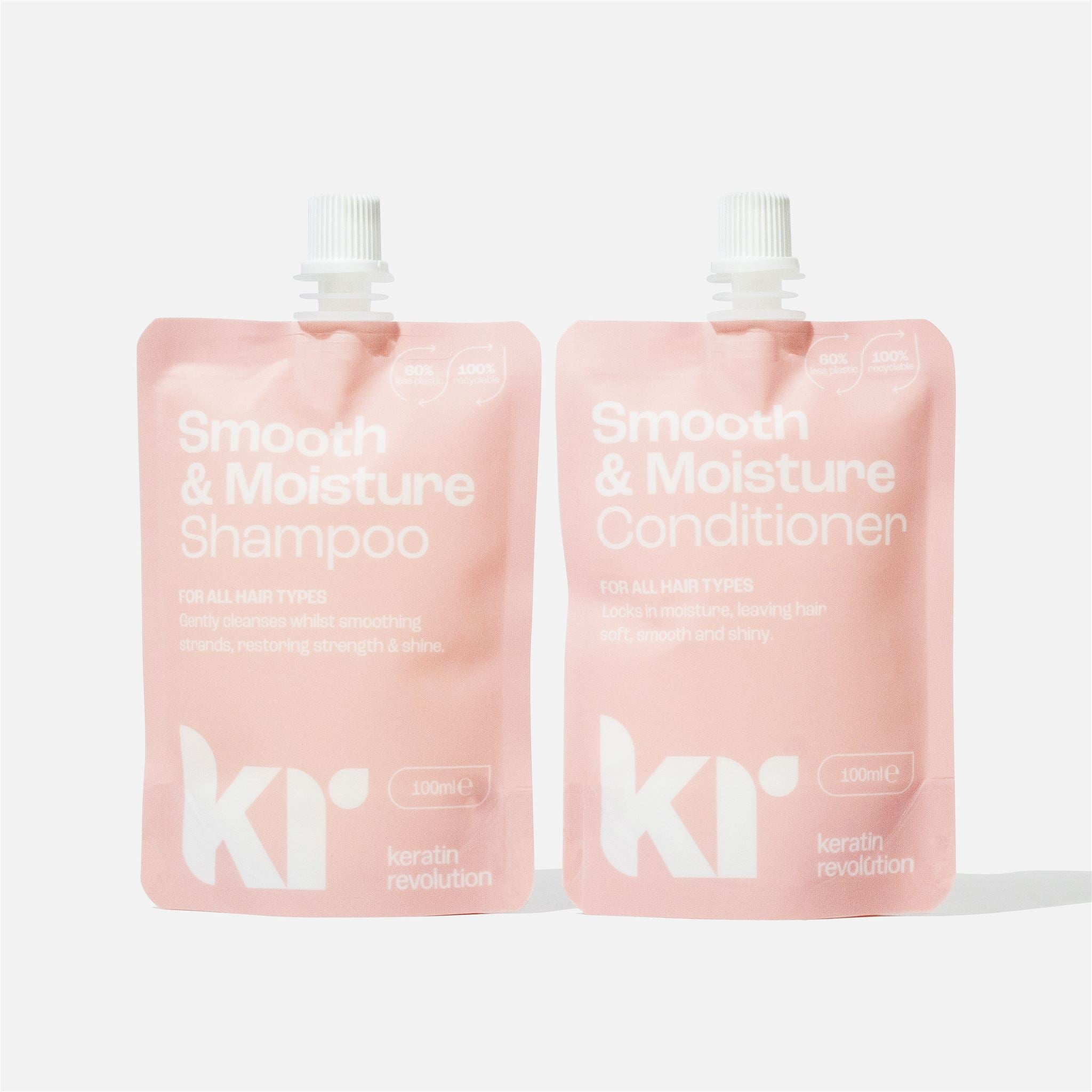 Shampoo and store conditioner